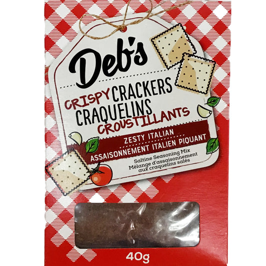 Deb's Dip Saltine Seasoning, Zesty Italian