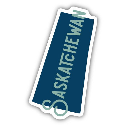Saskatchewan Province Sticker, 3in