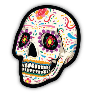 Sugar Skull Sticker, 3in