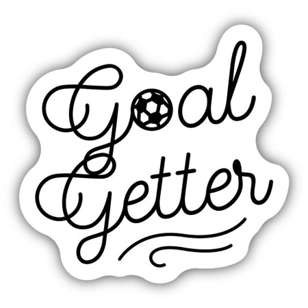 Goal Getter Socker Sticker, 3in