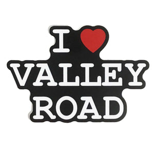 I Heart Valley Road Sticker, 3in