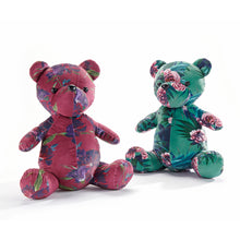Load image into Gallery viewer, Floral Patterned Teddy Bear, 2 Styles
