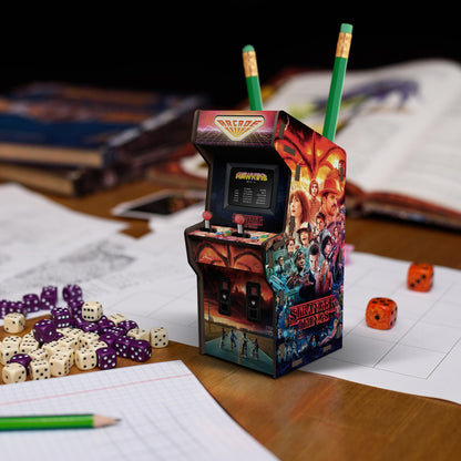 Stranger Things Arcade Cabinet Desk Caddy