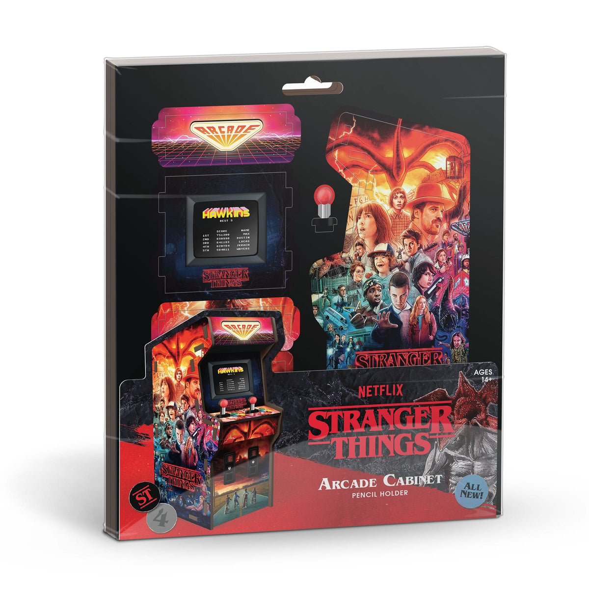Stranger Things Arcade Cabinet Desk Caddy