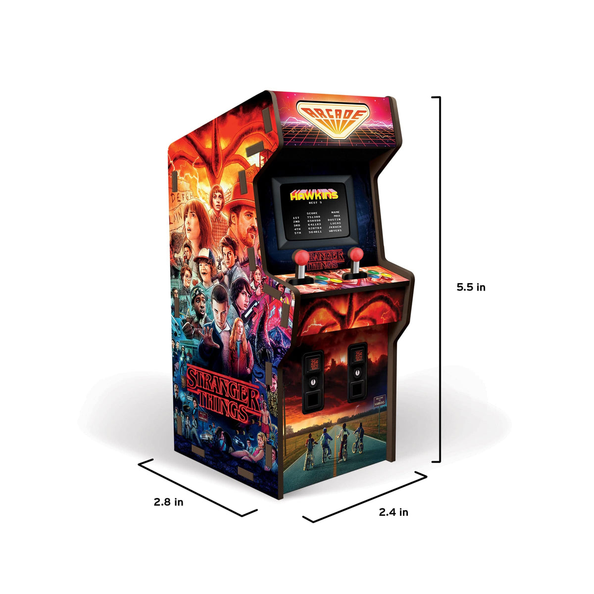 Stranger Things Arcade Cabinet Desk Caddy