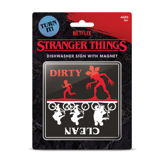 Stranger Things Dishwasher Sign