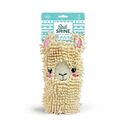 Spit Shine Llama Dusting Mitt