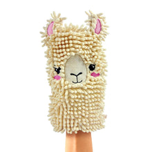 Load image into Gallery viewer, Spit Shine Llama Dusting Mitt
