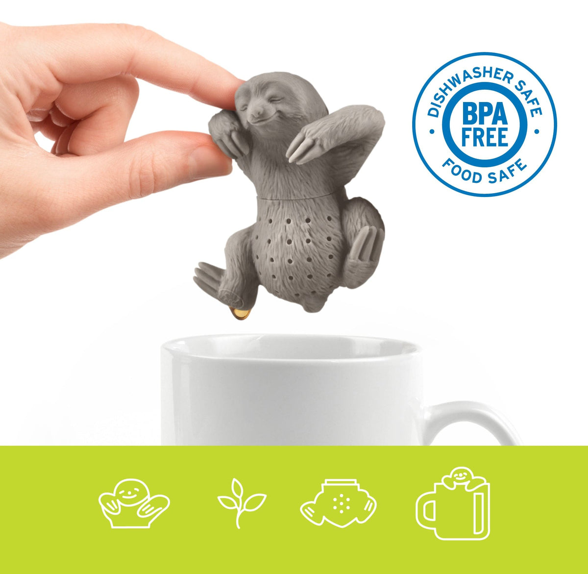 Slow Brew Sloth Tea Infuser