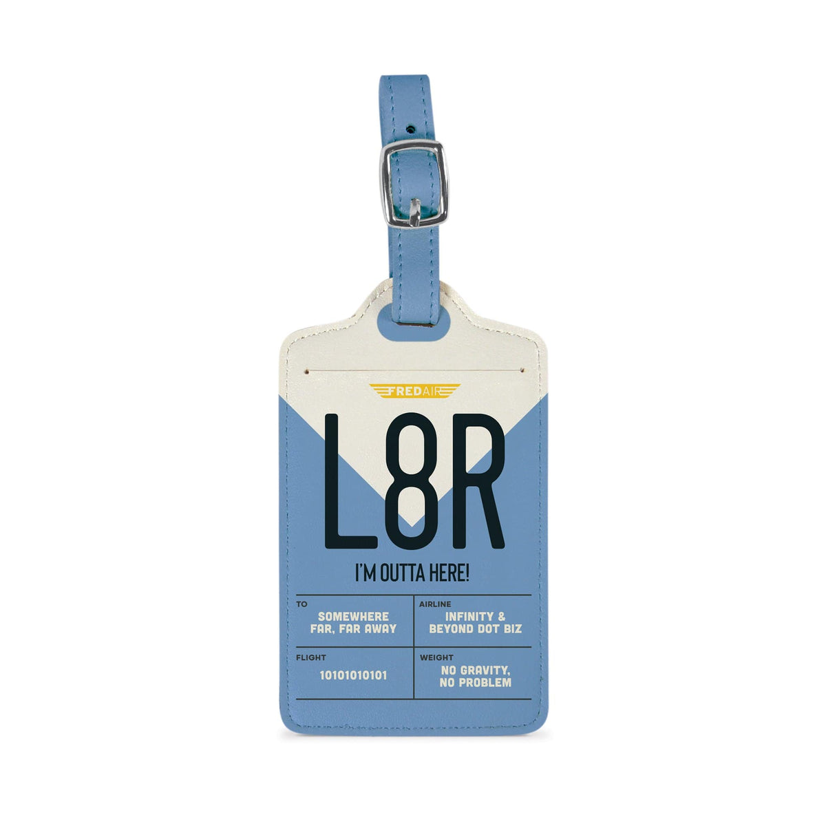 L8R Wander Ware Luggage Tag