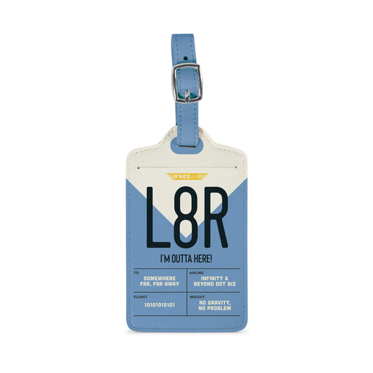 L8R Wander Ware Luggage Tag