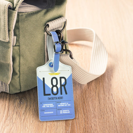 L8R Wander Ware Luggage Tag