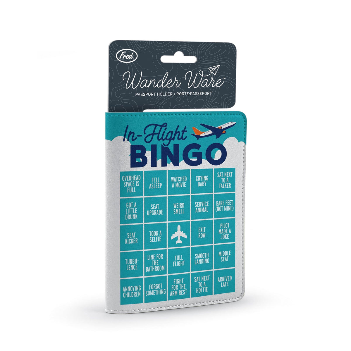In-Flight Bingo Wander Ware Passport Wallet