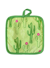Load image into Gallery viewer, Cactus Oven Mitt/Pot Holder Set

