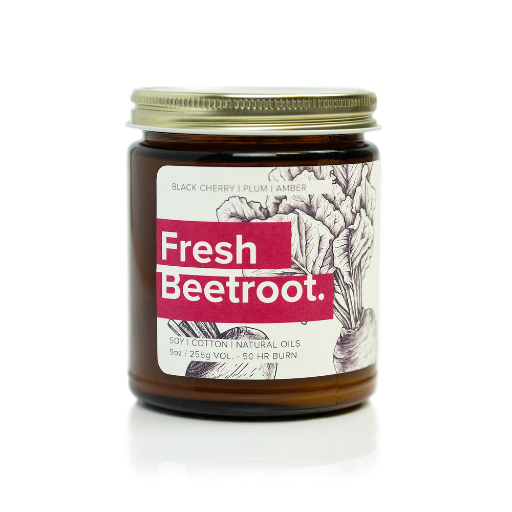 Broken Top Soy Candle, Fresh Beetroot, 9oz