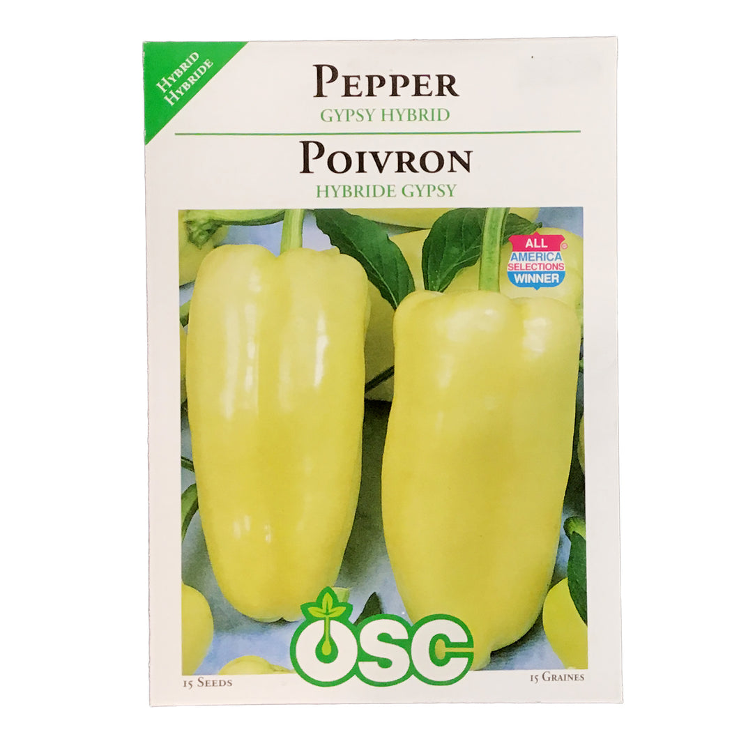 Pepper - Gypsy Seeds, OSC