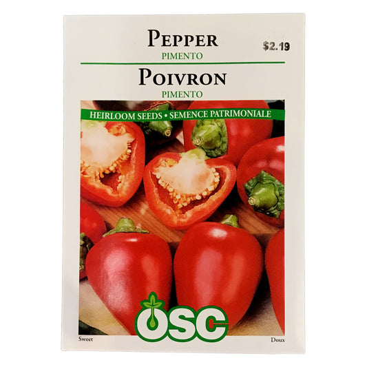 Pepper - Pimento Seeds, OSC