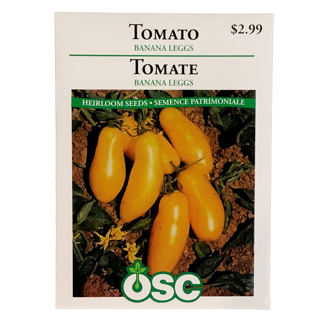 Tomato - Banana Leggs Seeds, OSC