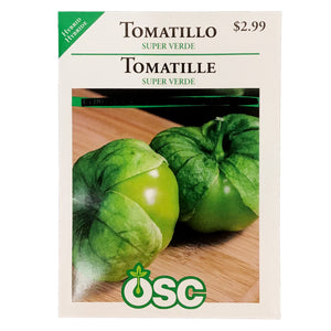 Tomatillo - Super Verde Seeds, OSC