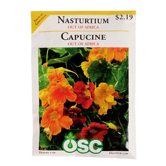 Nasturtium - Out of Africa Seeds, OSC