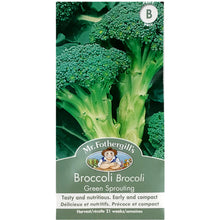 Load image into Gallery viewer, Broccoli - Grn Sprting Organic Seeds, Fothergill&#39;s
