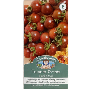 Tomato - Black Opal Seeds, Mr Fothergill's