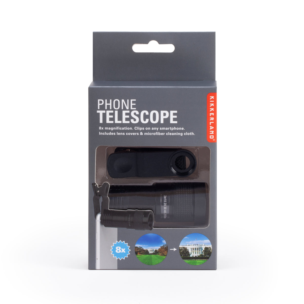 Clip-On Phone Telescope