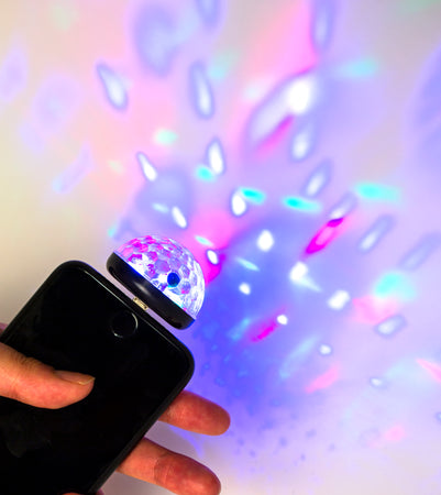 iPhone Disco Ball Light, Black