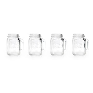 Mason Jar Shot Glasses, Set of 4