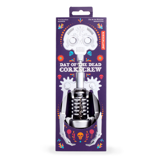 Day of the Dead Skeleton Corkscrew