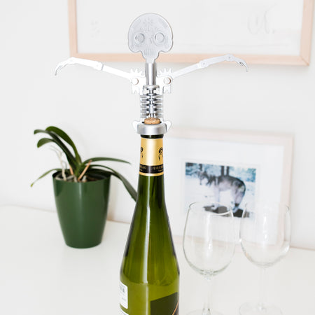 Day of the Dead Skeleton Corkscrew