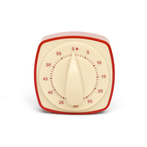 Retro Kitchen Timer, Assorted Colours