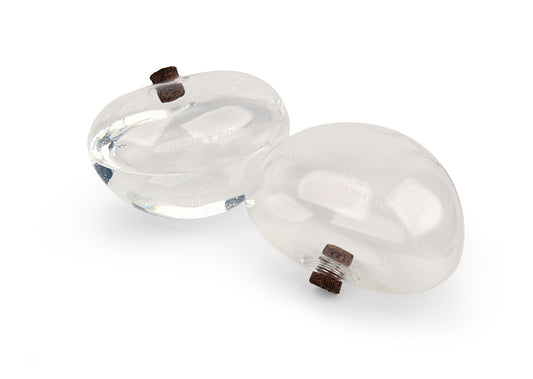 Water From a Stone Watering Globe, Set of 2