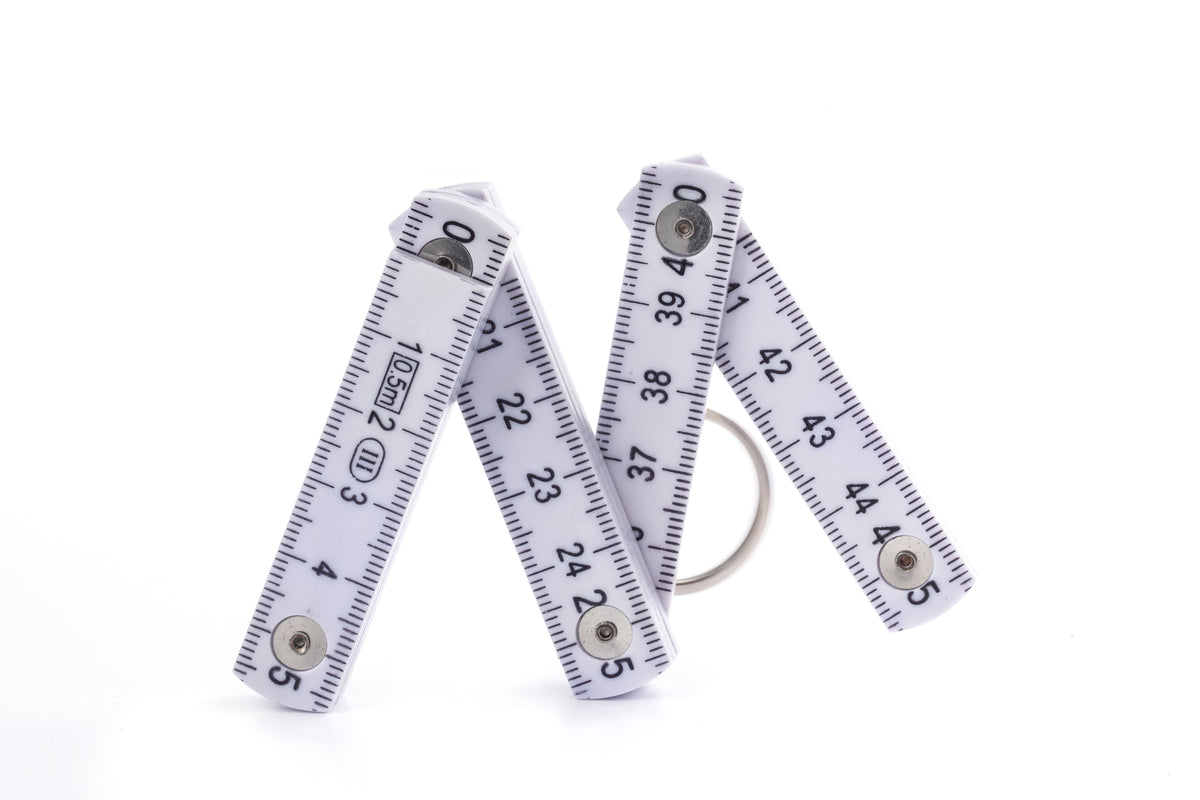 Mini Folding Ruler Keychain, 3 Styles