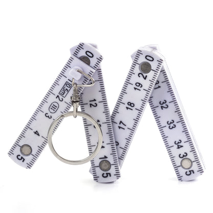 Mini Folding Ruler Keychain, 3 Styles