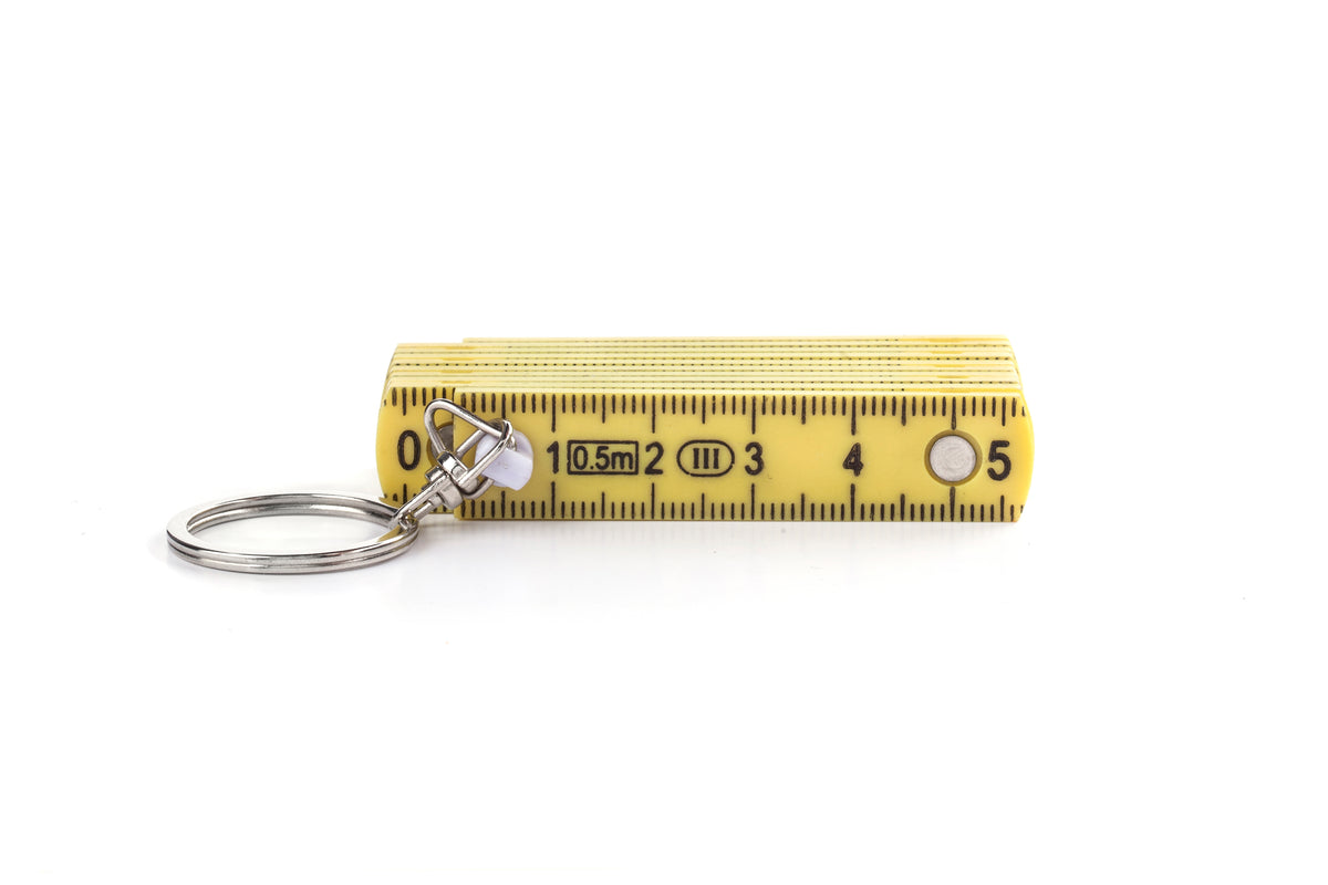 Mini Folding Ruler Keychain, 3 Styles