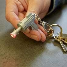 Load image into Gallery viewer, Space Gun LED Keychain
