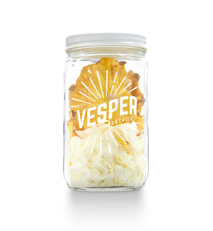 Vesper Cocktail Infusion Jar, Piña Colada