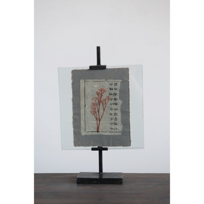 Floating Photo Frame with Metal Stand