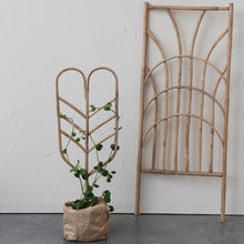 Load image into Gallery viewer, Handmade Rattan Trellis, 25.5in

