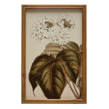 Load image into Gallery viewer, Framed Vintage Flower Print Wall Art, 2 Styles
