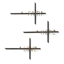 Load image into Gallery viewer, Metal Cross Wall Decor with Sentiment, 3 Styles
