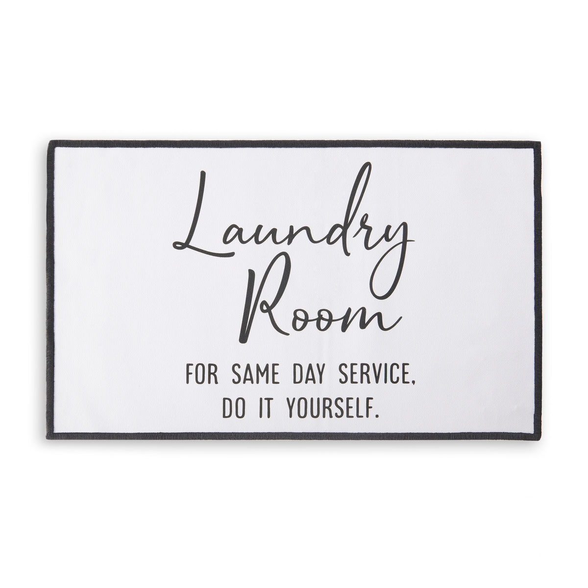 Same Day Service Laundry Room Mat, 2 Styles