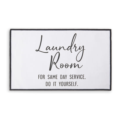 Same Day Service Laundry Room Mat, 2 Styles