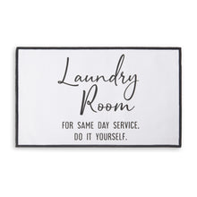Load image into Gallery viewer, Same Day Service Laundry Room Mat, 2 Styles
