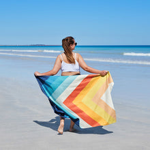 Load image into Gallery viewer, Dock &amp; Bay Beach Towel, Chevron Chic, Large
