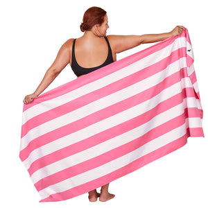 Dock & Bay Beach Towel, Phi Phi Pink, Large