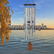 Load and play video in Gallery viewer, Affirmation Wind Chime, Amazing Grace, 25in
