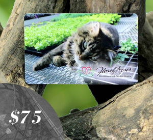 Physical Gift Card, $75.00 - Floral Acres Greenhouse & Garden Centre