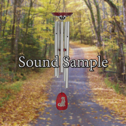 Pet Memorial Wind Chime, Dog, 24in